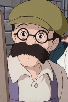 デッキブラシのおじさん