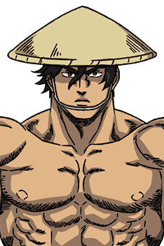 赤いふんどしの男